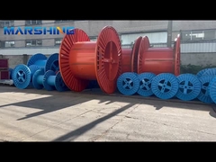 طبل تخزين كابلات الفولاذ المموجة التصميم الثقيل