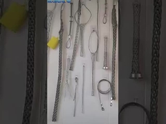 ربط مجموعة شبكة الكابلات الدائرة من الفولاذ اللاصق لقطر الكابل 50-125 مم